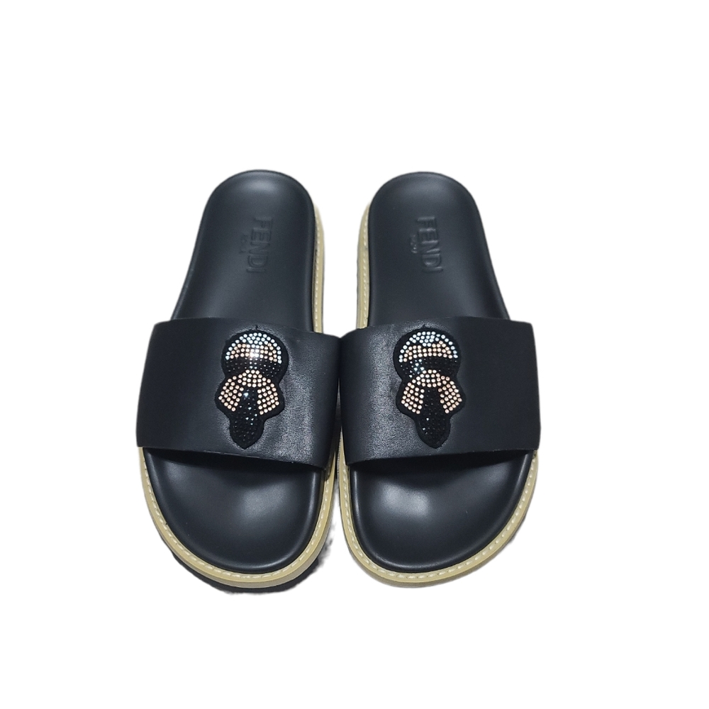 Fendi karl Lagerfeld slides
